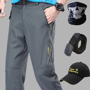 Windproof Waterproof Warm Fleece Hiking Pants
