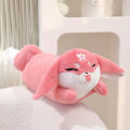 Yae Miko Plush ของเล่น Genshin Impact เกมตกแต่งบ้าน Pink Fox หมอนเด็ก Sleeping ของเล่นเด็กวันเกิดคริสต์มาสของขวัญ. 