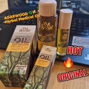 MESOOK น้ำมันนวดกฤษณา(ต้นตำรับ) Agarwood Herbal Spa Oil Extra ใช้สูดดม ทา นวด บรรเทาปวดเมื่อย