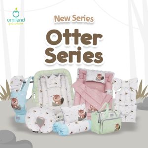 Tas Bayi Besar Omiland Otter Series Sling Jinjing Multifungsi Kompartemen Luas Banyak Sekat