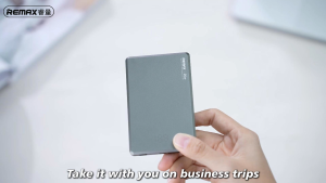 Remax RPP-109 10000 mAh 15W-20W Power Bank Wireless Magnetic Fast Charging Slim Metal