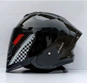 HELM JS ARMOR MOTIF TERBARU GRATIS STIKER