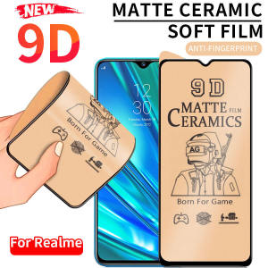 9D แบบด้าน ฟิล์มเซรามิค For Realme 11 10pro 10 9 9i 8 8i 7 7i 6 6i 5 5i 3 รีบเครดิต C67 C55 C53 C51 C30 C2 C3 C11 C12 C15 C20 C21 C21Y C25 C25s C25Y C31 C35 Narzo 50 50i 50A 30A 20 Pro XT ป้องกันหน้าจอ