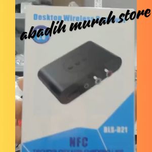 COD KIRIM CEPAT TaffSTUDIO Receiver Audio Bluetooth 5.3 Speaker Karaoke Aktif Adapter NFC 3.5mm BLS-B21
