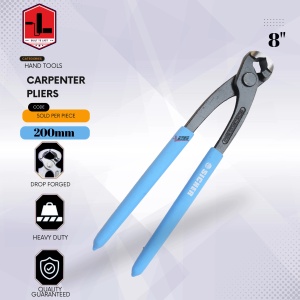 SICHER BY QUEEN BEE Polish And Anti-Rust Oil Carpenter Pliers 8"/200mm