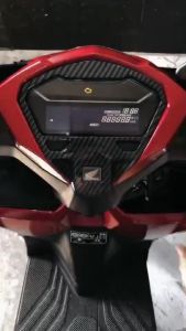 Honda Click V2 Speedometer Gauge Panel Cover Carbon Filber 6D Matte Black Carbon Glossy Forged Game Changer Motorcycle VA425