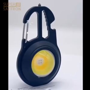 Senter Obeng Super Terang 5 in 1 Multifungsi Lampu LED COB Mini Keychain Camping Emergency