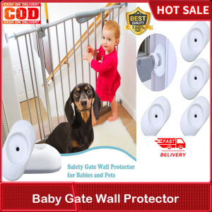 ⭐️【มีในสต๊อก+คลังสินค้าท้องถิ่น】⭐แผ่นรั้วกั้นเด็กติดผนังประตูสำหรับเด็กอุปกรณ์ป้องกันผนังต่อบันไดประตูจำนวน4ชิ้นแผ่นอุปกรณ์ปกป้องป้องกันผนังสีดำเพื่อความปลอดภัยในการติดตั้งด้วยแรงดันประตูทารกและสัตว์เลี้ยง
