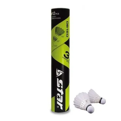 Kongsimpatshim Badminton Feather Shuttlecock Set 12 Count
