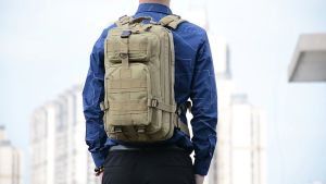 ✨พร้อมส่ง✨ กระเป๋าเป้ bag for men กระเป๋าทหาร กระเป๋าเป้ชาย เป้สะพายหลัง กระเป๋าเป้เดินทาง กระเป๋าเป้กันน้ำ คุณภาพดีใช้ได้ทน Mens Tactical Backpack