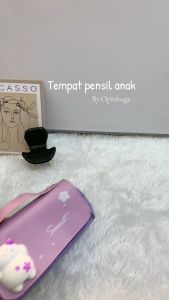 DEOBAGS KOTAK PENSIL PEREMPUAN LUCU / TEMPAT PENSIL ANAK MURAH / TEMPAT PENSIL GLITTER