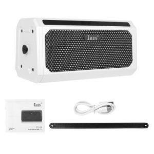 IRIN | IRIN TG-08 Guitar Amplifier 10W Rechargeable AMP Speaker with Clean/Delay/Overdrive/Distortion/Metal/Reverb 5 Hours Battery Life