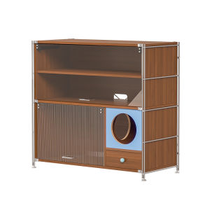 CHOSE | Retro Multi-functional Pet Storage Cabinet