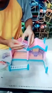 Mainan Anak Rumah Rumahan Boneka SS1327 Dream House 2 Ruangan Girls Little World | Mainan Anak Edukasi Menyusun Rumah Vila Terbaru | Mainan Rumah Rumahan Boneka Istana Dream House Set Lengkap Rumah Rumahan Berbi Murah Build DIY The Villa