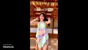 Emnica Mint Aurora Summer เสื้อสายเดี่ยว เที่ยวทะเล คล้องคอ คาเฟ่ เกาหลี