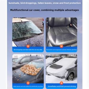 HELLOLEIBOO | Sun Protection Rainproof Dustproof Car Cover