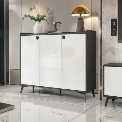 ENLUOLIJIA | Outdoor Locked Shoe Cabinet