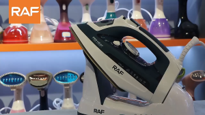 Bàn là hơi nước cầm tay RAF 2 trong 1 công suất lớn mini du lịch chuẩn EU 220V tháo rời tiện lợi