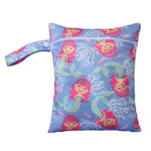 20*25cm Soft Waterproof Cute Menstrual Pad Cloth Bag Eco-friendly Washable Handbag Baby Stroller Carry Storage Diaper Bags