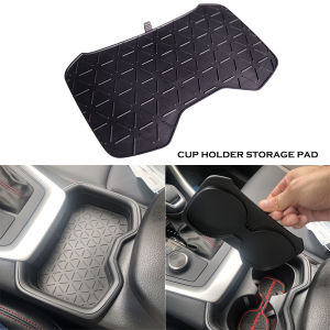 Center Console Organizer Driver Passenger Storage Tray Protector Cup Holder Pad for Rongfang RAV4 2020-2023 Interior Accessories