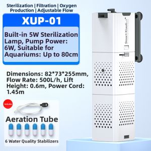Sunsun | Algae Removing UV Sterilizer Filter With Oxygen Pump