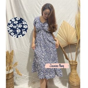 Termurah Dress Sabrina Serut Cassandra LD 110cm