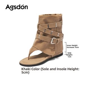 Agsdon | New Fashionable Hollowed-out Open-toe Womens Summer Sandals