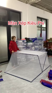 Màn Chụp Gấp Gọn Chống Muỗi Hiệu Quả- Di động tiện dụng phù hợp cả gia đình Tháo lắp dễ dàng