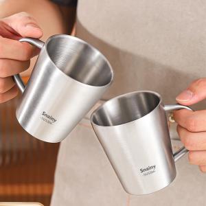 QIZHOU | Child-Safe Double-Layer Shatterproof Stainless Steel Cup