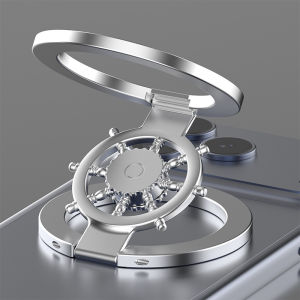 Dual Magnetic Attraction For Magsafe Multifunctional Folding Stand Fidget Spinner Foldable For iPhone 18 Pro Luxury Phone Stand