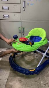 Baby Learning Walker Adjustable Height Baby Walkers with Play Toys and Music Walker 902