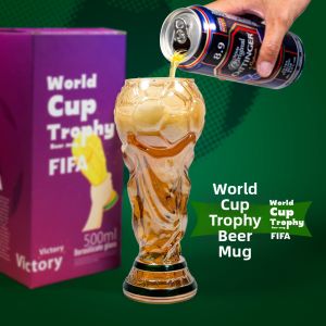 Creative Abstract Football Beer Mug Gift