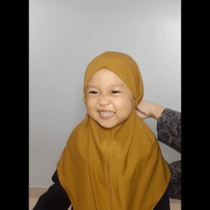 Talita Hijab Instan Anak 1-5 Tahun: Jersey Super Bergo & Jilbab Kerudung Anak Nyaman