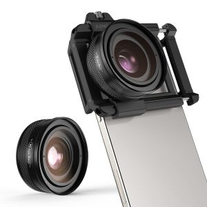 apexel | APEXEL 10-20X Zoom Macro Lens HD Micro Professional Eye/Insect Mobile Phone Macro Photography for iPhone Samsung All Smartphones