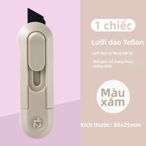 deli | Dao Cắt Đa Năng Mini Có Lưỡi Quay