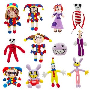 Bandai | The Amazing Digital Circus Plush Clown Ragatha Pomni Cartoon Jax Doll Joker Plush Soft Stuffed Sofa Decorate Christmas Gifts