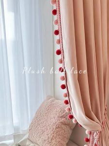 Ruy Băng Cửa Sổ Tianhe Màu Đen Nguyên Chất Vật Liệu Trang Trí Tự Làm Thủ Công Cho Ghế Sofa Và Gối Đồ Dùng Nội Thất Hiện Đại Đơn Giản