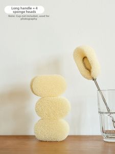 SIYUE | Baby-Safe Bottle Cleaning Brush Long Handle Sponge Cup Cleaner