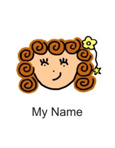 My Name (English - Custom made penmanship book with Wipeable surface)