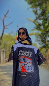 JP Kaos Jersey Team Seneng Ragat - Baju Motor Pria Kaos Otomotif CB GL WIN