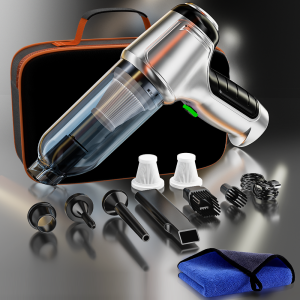 SZUK Portable Car Vacuum Cleaner 15000PA Powerful Cordless Cleaning Machine Wireless Handheld Strong Suction Mini Vacuum Cleaner