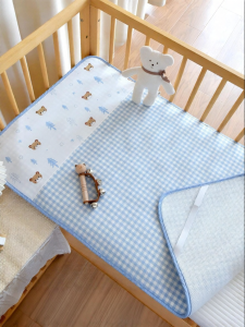 ANYOUBI | Cool Breathable Ramie Baby Crib Mattress Sheet