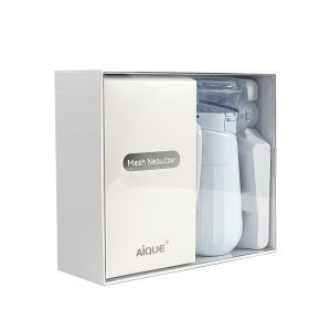 JUSTLANG Rechargeable Medical Mesh Nebulizer Protable Inhaler Mobile Steam Device Silent Handheld Atomizer Steamer Adult Child