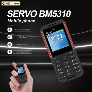 SERVO BM5310 Mini Mobile Phone 3 SIM Standby Magic Voice Bluetooth Dialer Blacklist FM Radio Camera Super Small Cellphone Backup