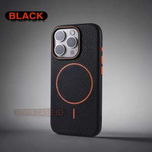 Luxury Lychee Leather Pattern Magsafe Case For IPH X XS XR 11 12 13 14 15 16 Pro Max Plus 16E