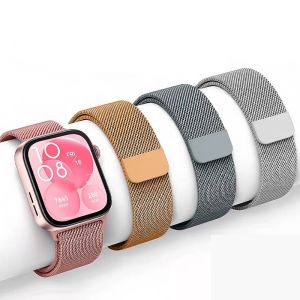 Milanese Loop Band For correa Huawei Watch FIT 3 Strap Accessories smart Magnetic stainless steel Huawei fit3 2025 NEWES straps