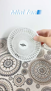 Desk Clip Fan Portable USB 3 Speed Quiet 360° Rotatable Desk Fan COD
