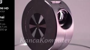 Luxuglow Proyektor Mini Portable LCD Full HD 1080P Build-in Speaker - YT200