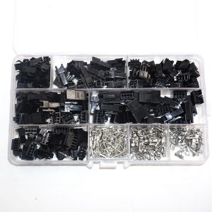 480PCS 2.5mm Pitch JST SM Connector 2 3 4 Pin Male/ Female Housing Plug Connector Assortment Kit
