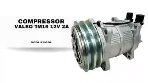 คอมเพรสเซอร์ วาลีโอ TM-16 12V 2A ร่อง 134A ระบบ COMPRESSOR VALEO TM16 คอมแอร์รถยนต์ คอมแอร์ คอมเพลสเซอร์ คอม KIKI